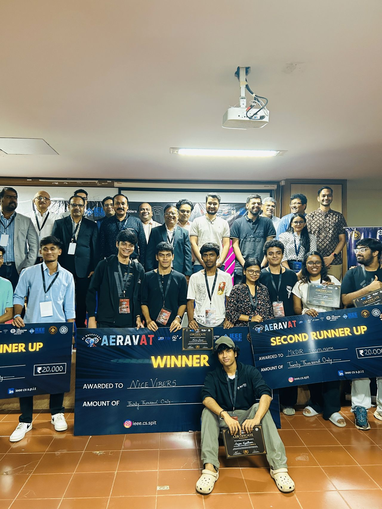 Aeravat winners group photo