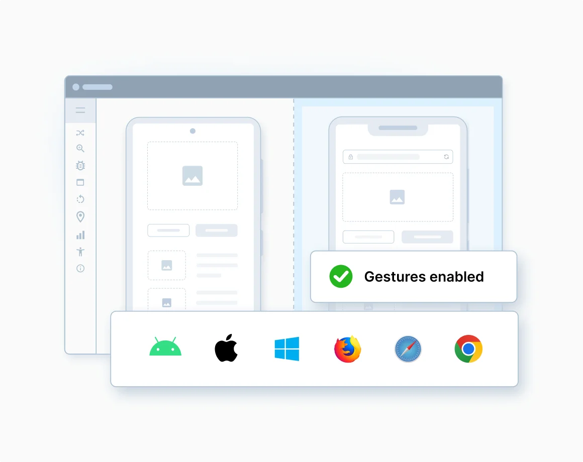 Live Testing on Real Devices in Testing Toolkit